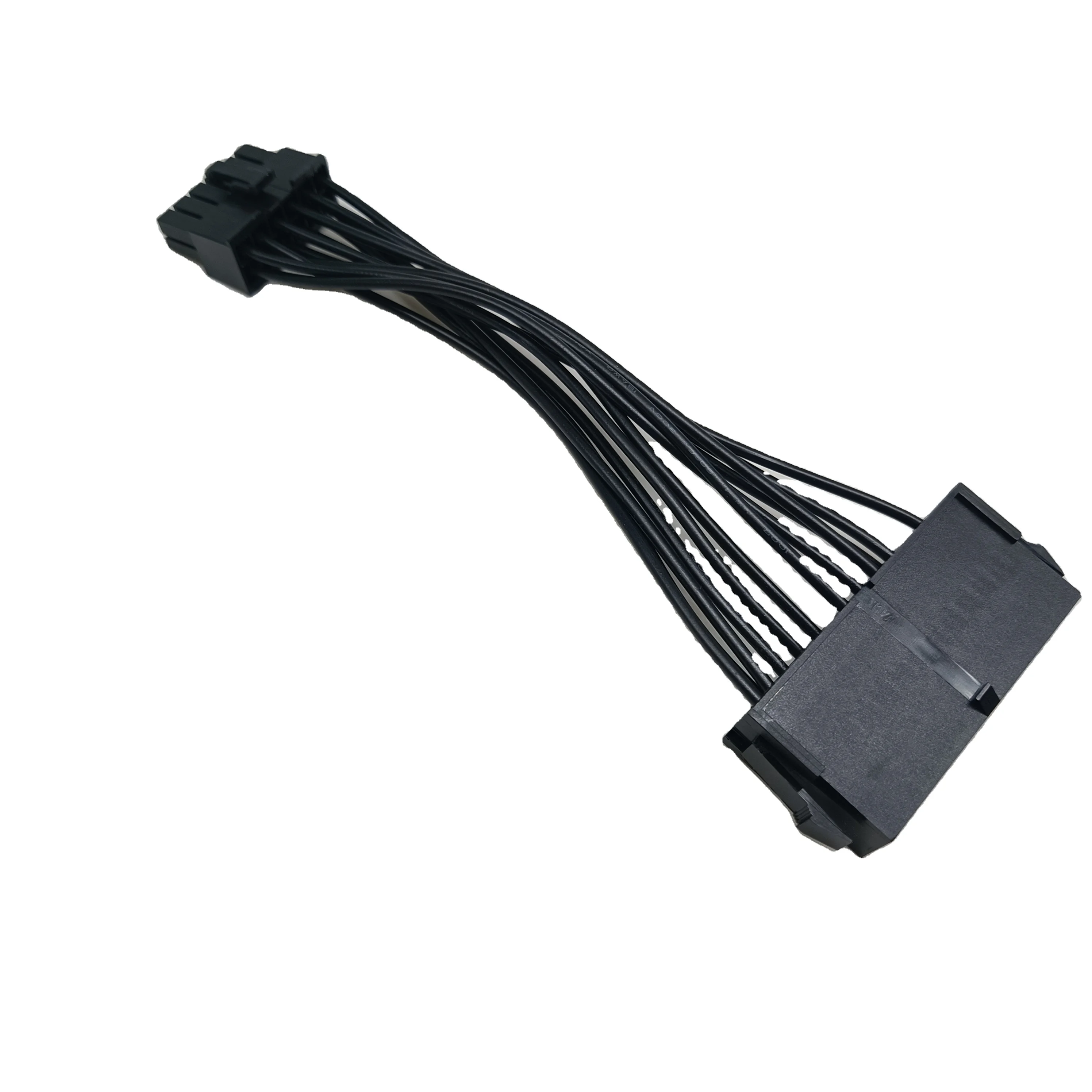 Fuente de alimentación PSU ATX 24Pin to12Pin 15cm macho a hembra, Adaptador convertidor de Cable de alimentación 18AWG para placa base de PC DIY - imagen 5