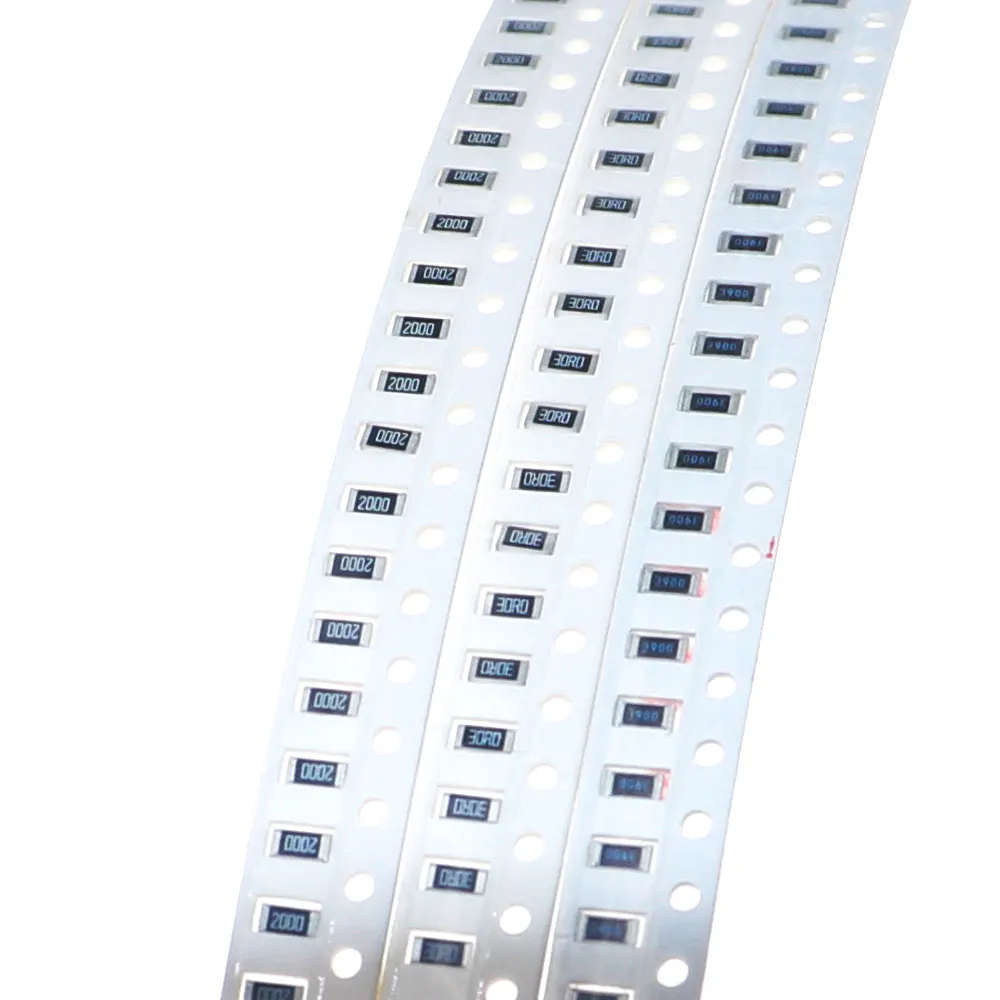 2000 Uds 80 5% de valor de 0805 SMD Resistor Kit surtido conjunto de 10 ohm,-910k ohm Chip de resistencia fija Kit de Muestra de bolsa de muestra - imagen 5
