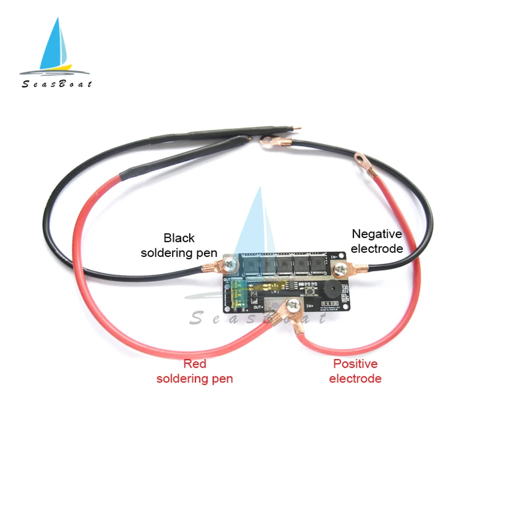 Máquina de soldadura por puntos de almacenamiento de energía, juego completo de bolígrafo soldador por puntos con batería portátil de 12V, placa de circuito PCB, bricolaje, para 18650/26650 - imagen 3
