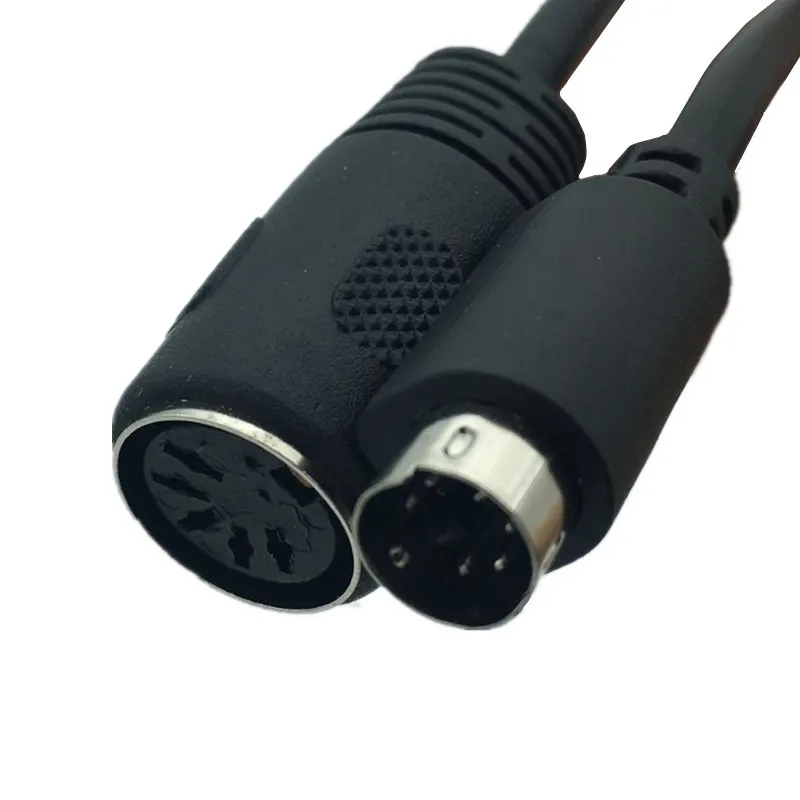 15 cm DIN5 AT hembra a mini DIN6 MDIN6 PS/2 macho Mac adaptador de teclado cable convertidor al mejor precio - imagen 3