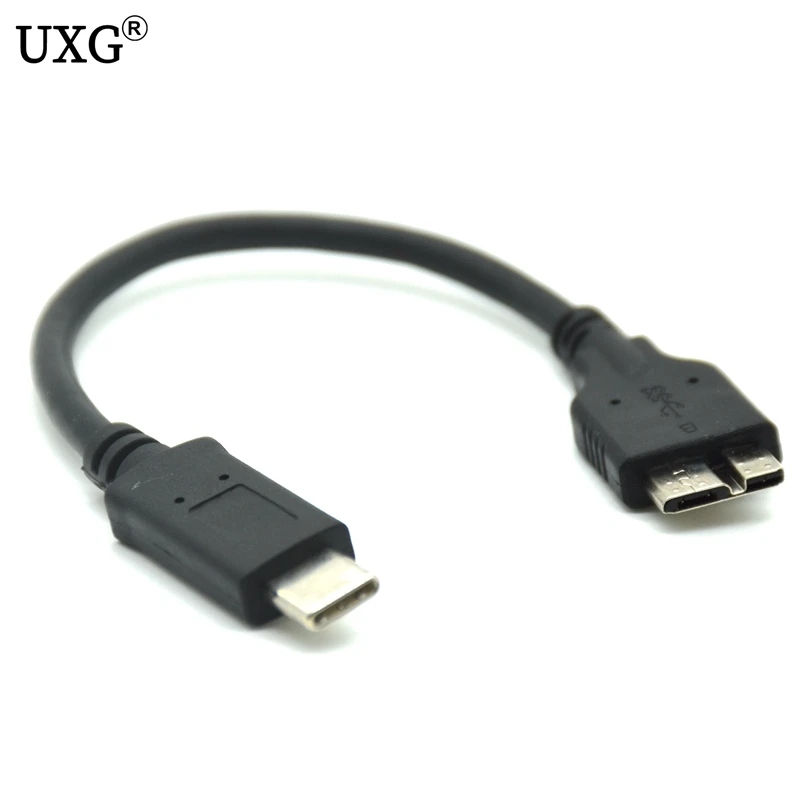 Conector de Cable USB 3,1 tipo C a USB 3,0 Micro B para disco duro, Smartphone, teléfono móvil, PC, 15cm, 100cm - imagen 2