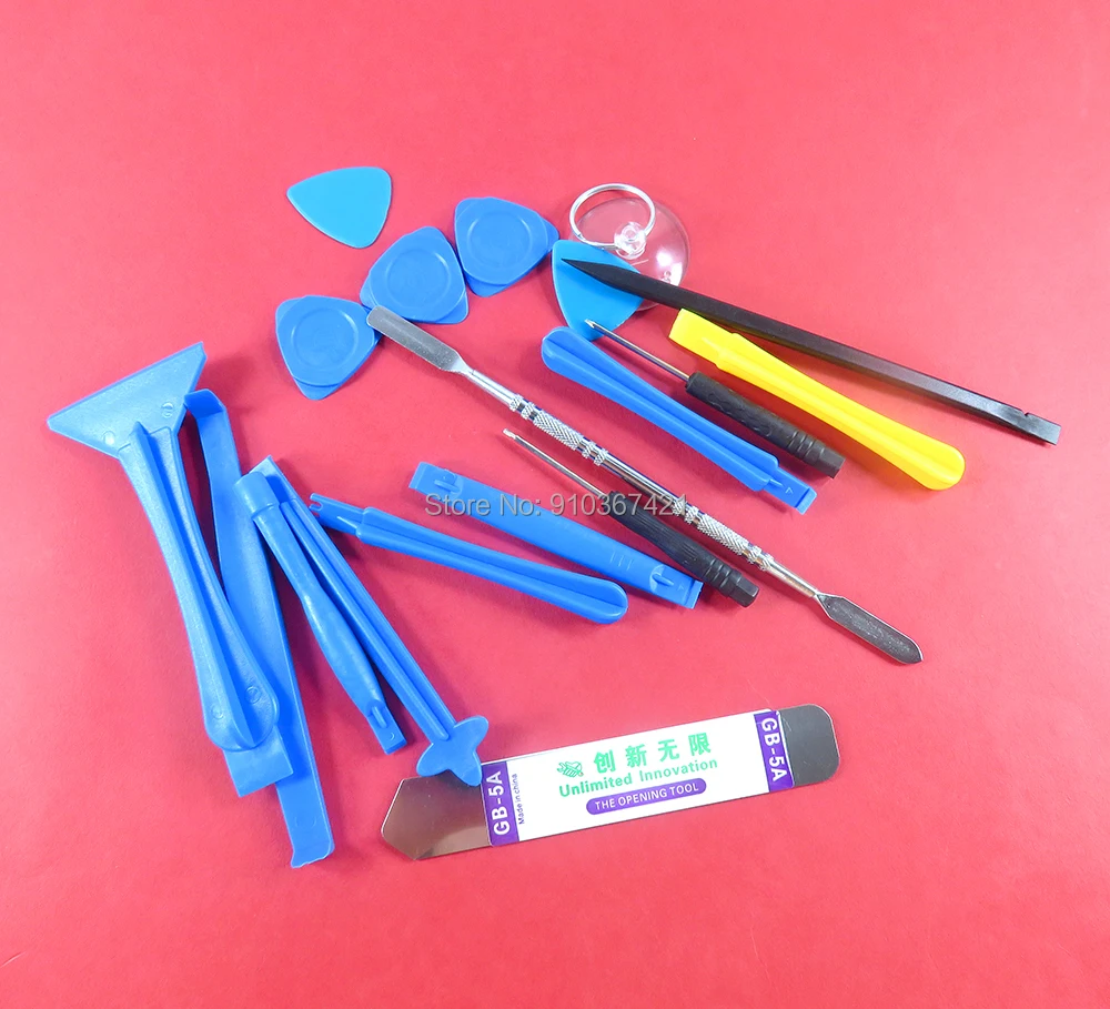 1 juego/lote 19 en 1 Kit de reparación de herramientas de palanca de pantalla de apertura Mini destornilladores juego de herramientas de teléfono para PS4 XBOXONE Switch XBOX360 - imagen 4