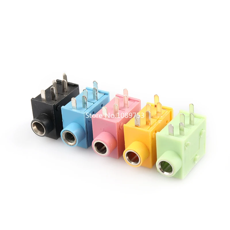 Conector Audio 3,5mm Estéreo PJ-325 para Auriculares