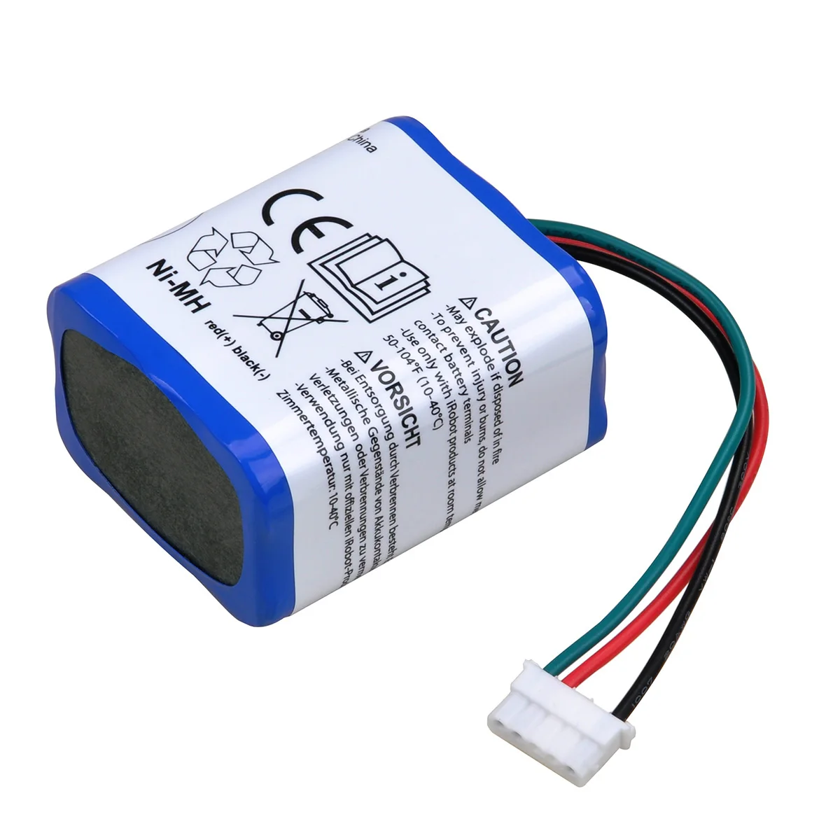 Akkus de batería Nimh de 3000 mAh para iRobot Braava 380t, 380, 390t, menta 5200, 5200B, 5200C - imagen 5