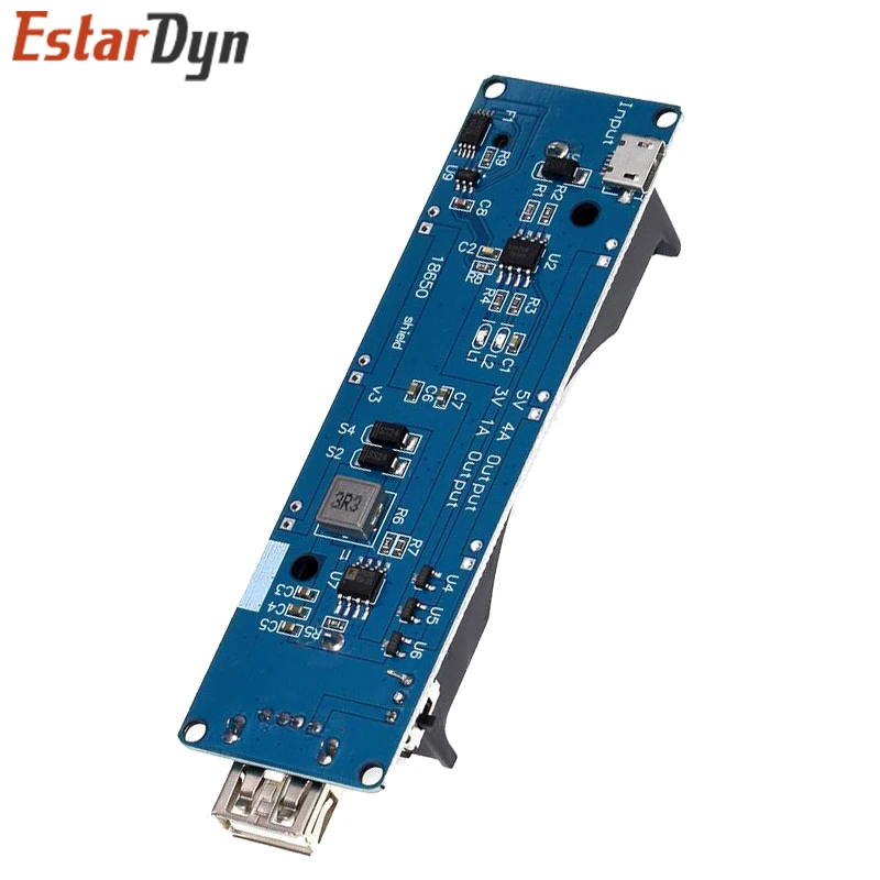 Placa protectora de carga de batería ESP32 ESP32S para Wemos para Raspberry Pi 18650, Puerto Micro USB V3 tipo A, USB 0.5A para carga Arduino - imagen 2