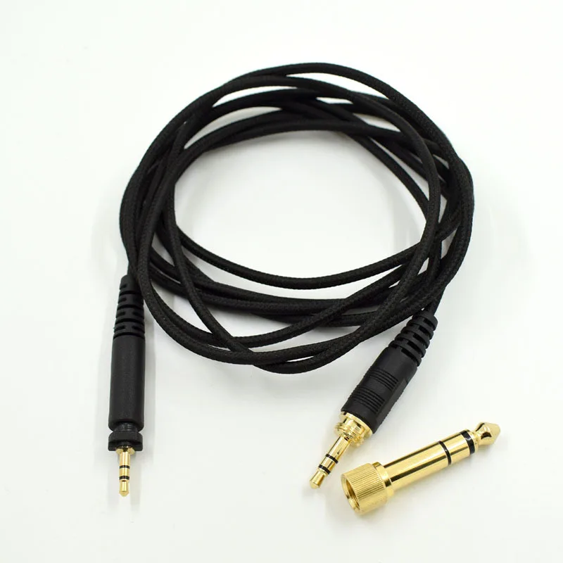 Reemplazo de enchufe Jack de 2M, adaptador de 6,35 MM O Cable para Shure SRH440 840 940 para auriculares SHP9000 SHP8900 - imagen 3