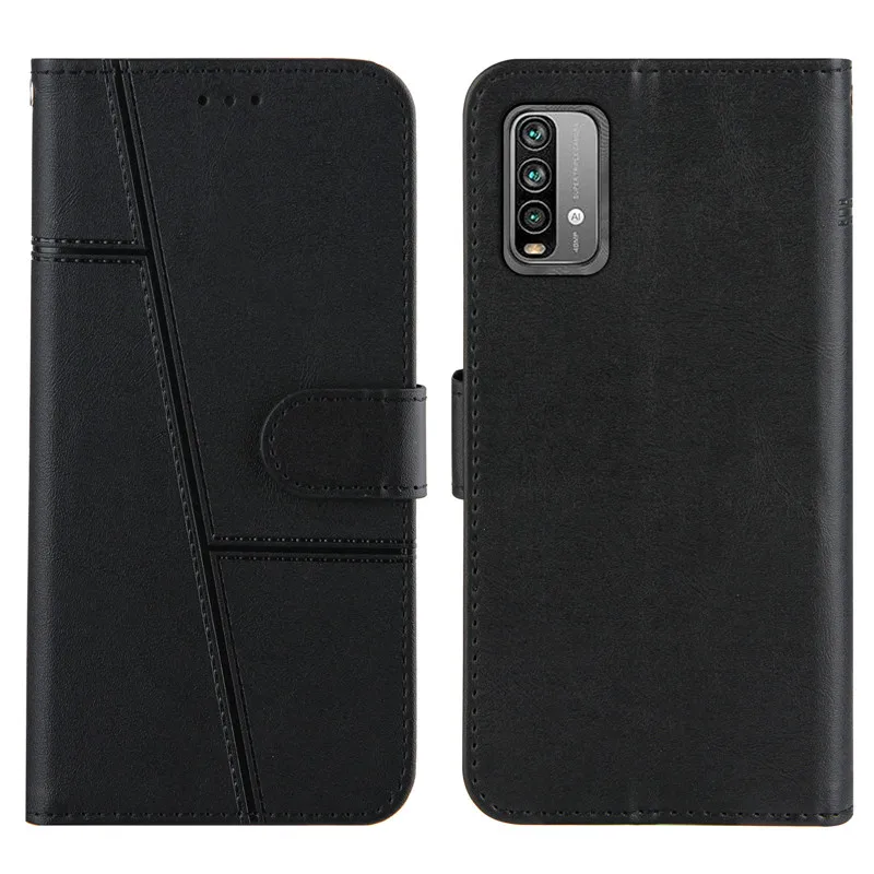 On para Xiaomi Redmi 9T funda con tapa tipo billetera para Xiomi Xiaomi Redmi 9T Fundas de negocios de cuero Redmi9T 9 T funda protectora Fundas - imagen 4