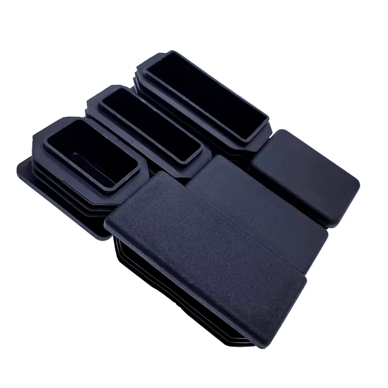 Protector antideslizante para patas de mueble negro - Tapón tubo - imagen 4