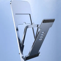 Soporte Plegable Escritorio para iPhone y Tablet – Plástico Resistente