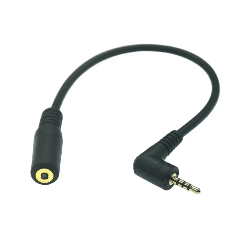 Adaptador Audio 2,5mm Macho-Hembra Estéreo 20cm