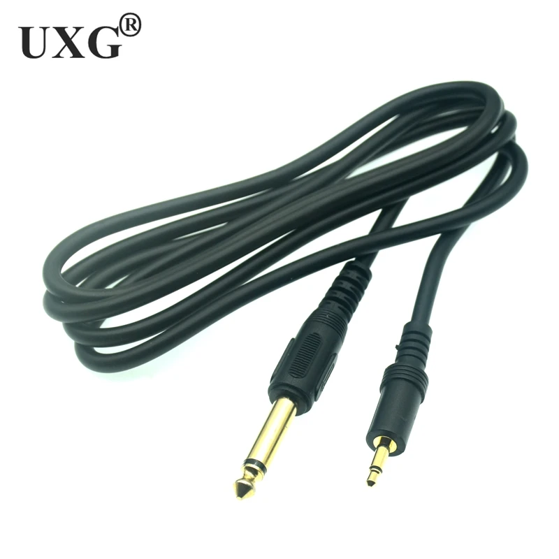 Cable Ancable de 1/8 a 1/4 TS, Cables Mono macho a macho de 3,5 m, 3m, 5m, 3,3 pies, 6 pies, 10 pies, 6,35mm a 1,5mm - imagen 3