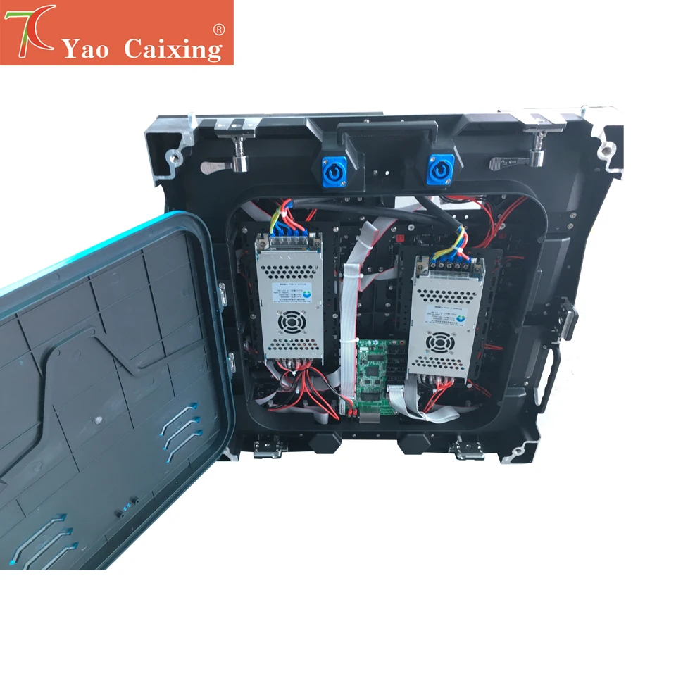 P2 interior 512x512mm matriz de puntos 256*256 píxeles gabinete de aluminio de alta resolución pantalla de visualización pared de vídeo - imagen 5