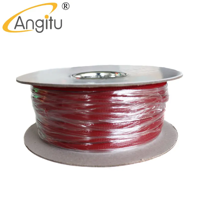 Angitu-Funda de Cable trenzado PET de 6mm, cubierta extensible de aislamiento, envoltura de alambre de nailon, más de 10 colores - imagen 4