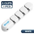 5clips White 1pcs