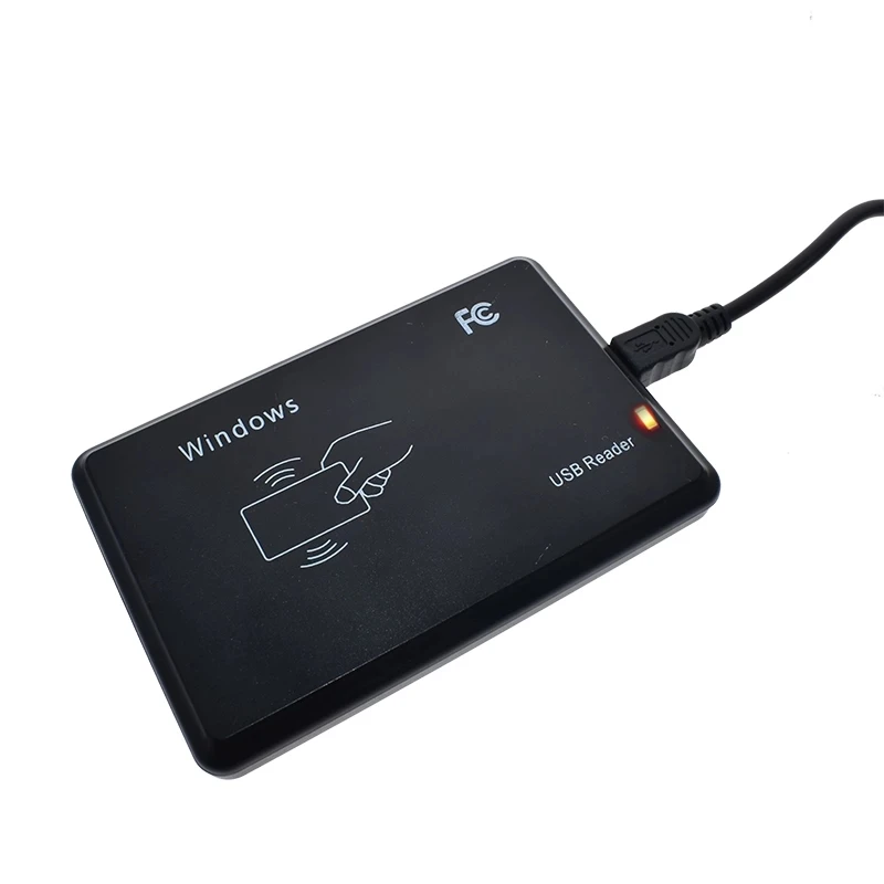 Lector USB Decimal RFID de 13,56 mhz para Mifare1KS50 FM1108 Fudan08 ISO14443A - imagen 2