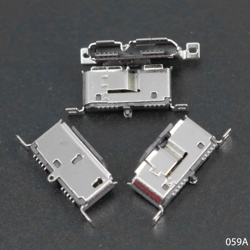 YuXi-Micro USB 3,0 tipo B SMT, conector hembra de 10 pines, puerto de carga para unidades de disco duro, interfaz de datos, 2 uds. - imagen 3