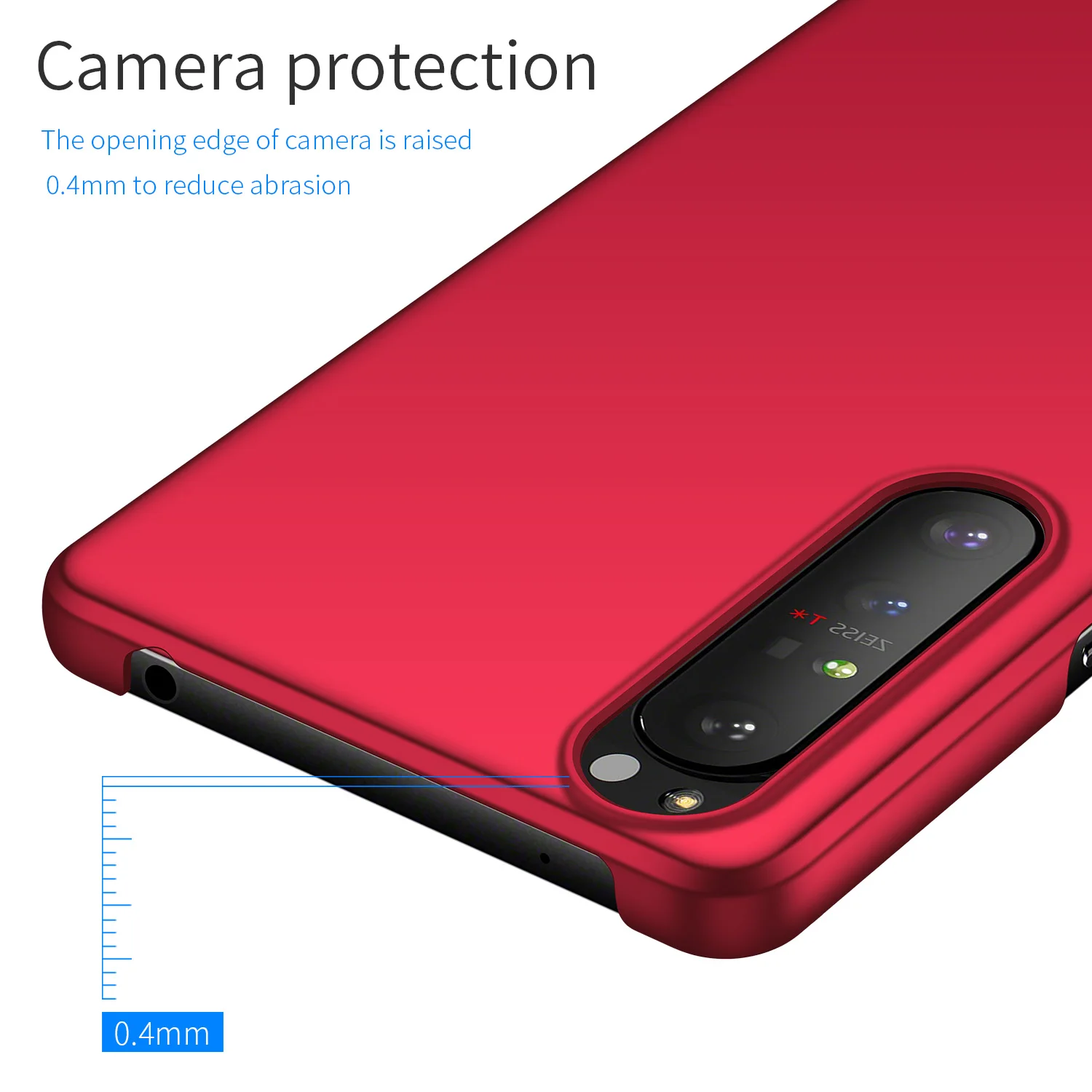 Para Sony Xperia 10 II funda de lujo dura PC mate funda de teléfono para Sony Xperia 1 II 10 5 1 III Ace carcasa trasera a prueba de golpes - imagen 3