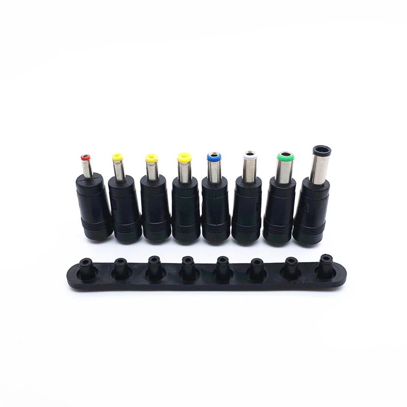 Conector macho Universal para enchufes de CC, adaptador de corriente CA para Cables de ordenador, Notebook y portátil, 5,5x2,1mm, 8 unidades por juego - imagen 3