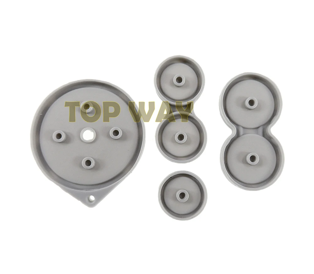 50 juegos de goma adhesiva conductora para teclas de consola GBA SP para Gameboy Advance SP - imagen 4