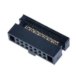 Conector IDC hembra paso 1.27mm 6P para cable plano