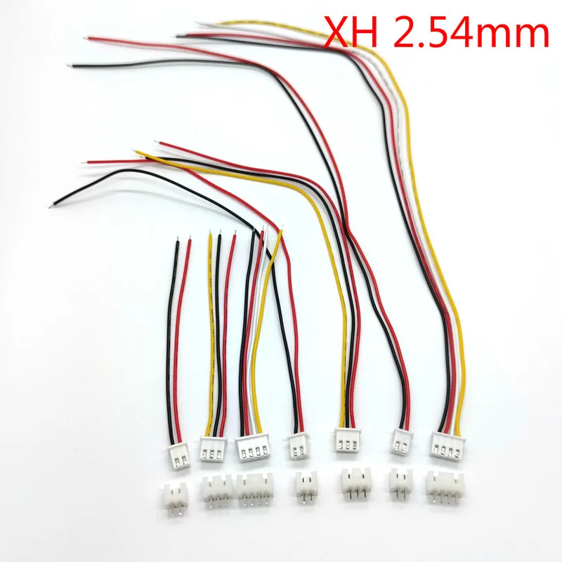 Kit Conectores SH1.0 JST1.25 ZH1.5 PH2.0 XH2.54 Macho+Hembra con Cable - imagen 4