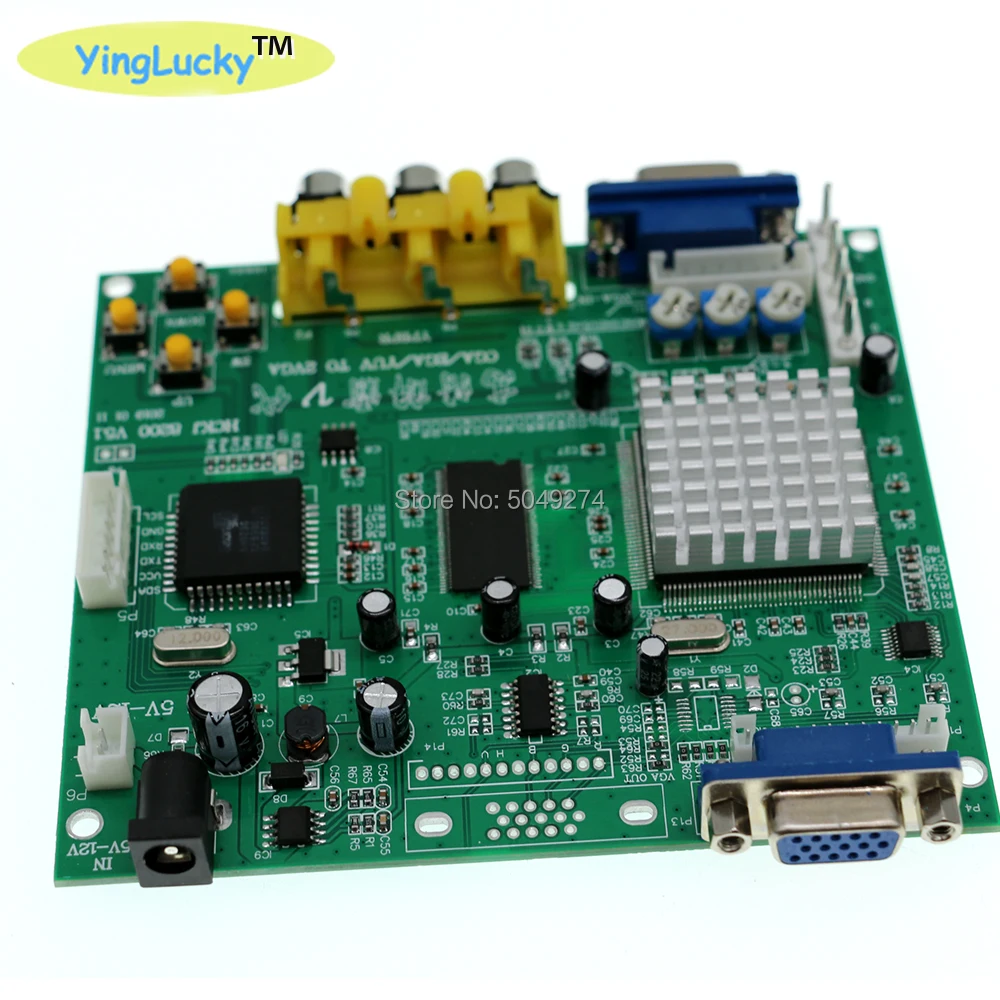 Juego Arcade RGB/CGA/EGA/YUV a placa adaptadora convertidora de vídeo HD VGA Dual GBS-8220 - imagen 4