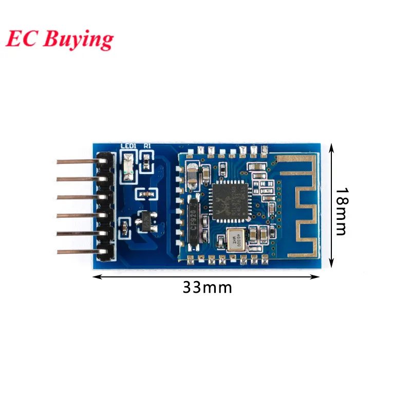 Módulo de transmisión transparente JDY-16, compatible con Bluetooth 4,2, CC2541, 2,4G, inalámbrico, BLE IIC I2C, interfaz UART, compatible con Airsync - imagen 3