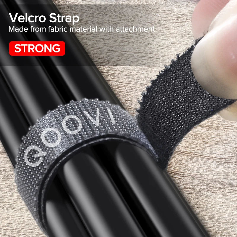 Organizador de cables de 5m, Clip enrollador de cables, soporte para auriculares, gestión de cables de ratón, Protector de cargador USB para iPhone, Samsung, Xiaomi y Huawei - imagen 3