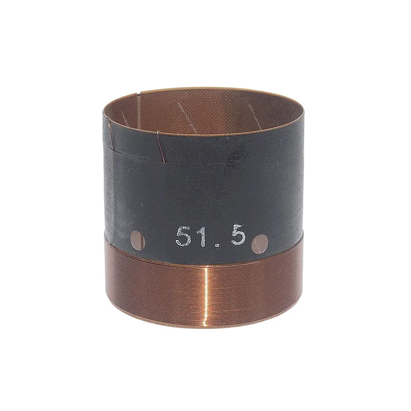 Bobina de voz para altavoz, piezas de reparación de graves de 1,5mm y 150W con alambre de cobre, fibra de vidrio, anterior para cine en casa, coche, Woofer HiFi, 1 ud.
