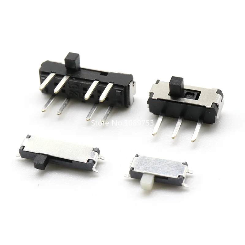 Interruptor Deslizante DIP Horizontal 3 Pines – Micropotencia - imagen 4