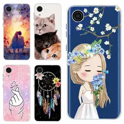 Funda de silicona blanda para Samsung Galaxy A03 Core, carcasa bonita pintada de TPU para Samsung A03 Core A03Core, SM-A032F