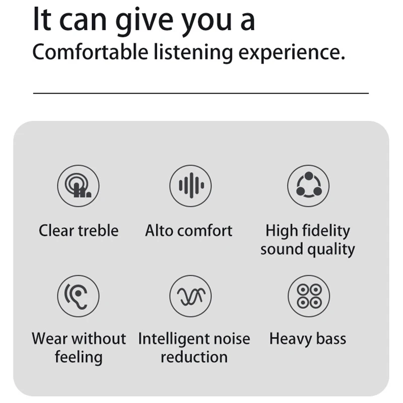 VAORLO-auriculares Hifi con cable de Metal para graves pesados, cascos intrauditivos estéreo de 3,5mm con Subwoofer para música y micrófono, deportivos para videojuegos - imagen 5