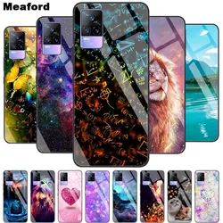 Funda híbrida Vivo V21 5G, X60 Pro y X60 5G con vidrio templado