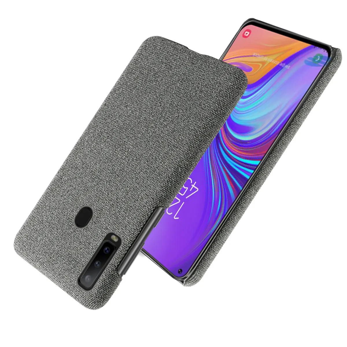 Fundas de tela para Samsung Galaxy A9 Pro 2019 G887N, funda dura de tela Retro delgada para teléfono Samsung Galaxy A8s G8870 Coque Capa - imagen 3