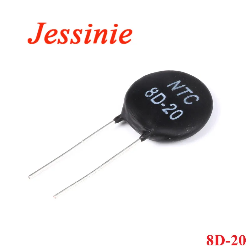 10 unids/lote resistencia termistor NTC NTC 8D-20 8D20 resistencia térmica - imagen 4