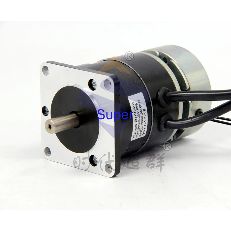 57BL DC Motor de alta velocidad sin escobillas 24V Motor de Control de velocidad 60W 100W 150W 180W 210W se puede personalizar - imagen 5