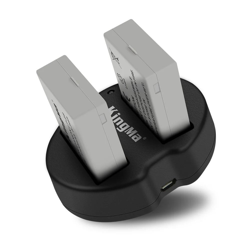KingMa-batería LP-E8 LPE8 con cargador USB Dual, para Canon EOS 550D 600D 650D 700D Kiss X7i X6i X5 X4 Rebel T2i T3i T5i - imagen 2