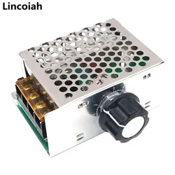 Regulador de voltaje SCR 220 V 4000 W para motores y termostatos