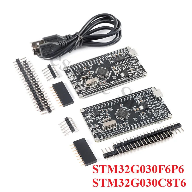 Mini Módulo de placa de sistema de desarrollo STM32G030F6P6, STM32G030C8T6, STM32G030, STM32, G030, MCU M0, placa de aprendizaje de núcleo de microcontrolador