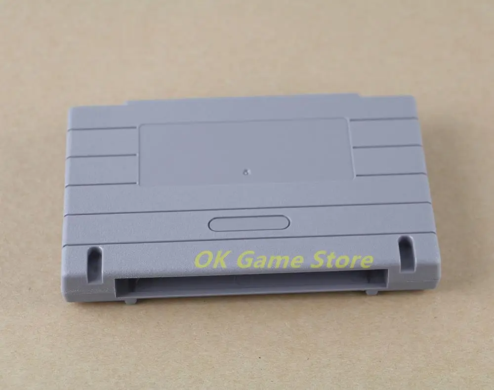 1 Juego de carcasa de cartucho de juego de repuesto para accesorio de juego SNES para tarjeta de juego SNES versión estadounidense cartucho de juego de 16 bits - imagen 4