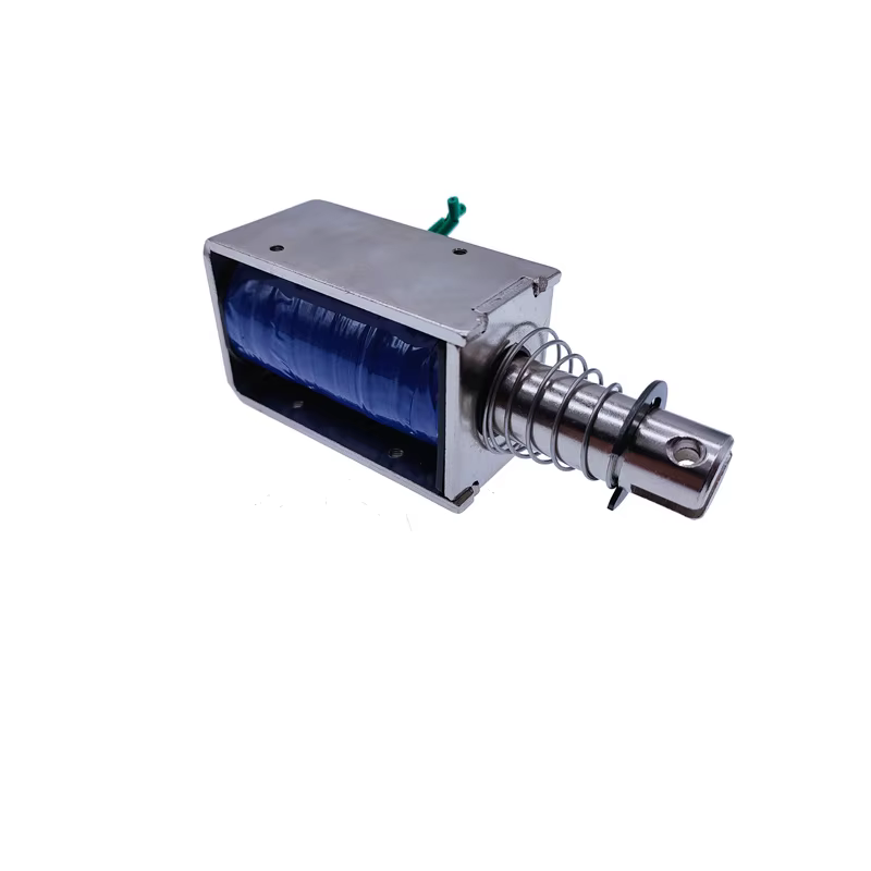 Electroimán Solenoide Lineal TAU-1039, 10mm 24V Push-Pull - imagen 3