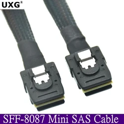 Cable Mini SAS SFF-8087 36 Pines Interno RAID - 70 cm para servidor