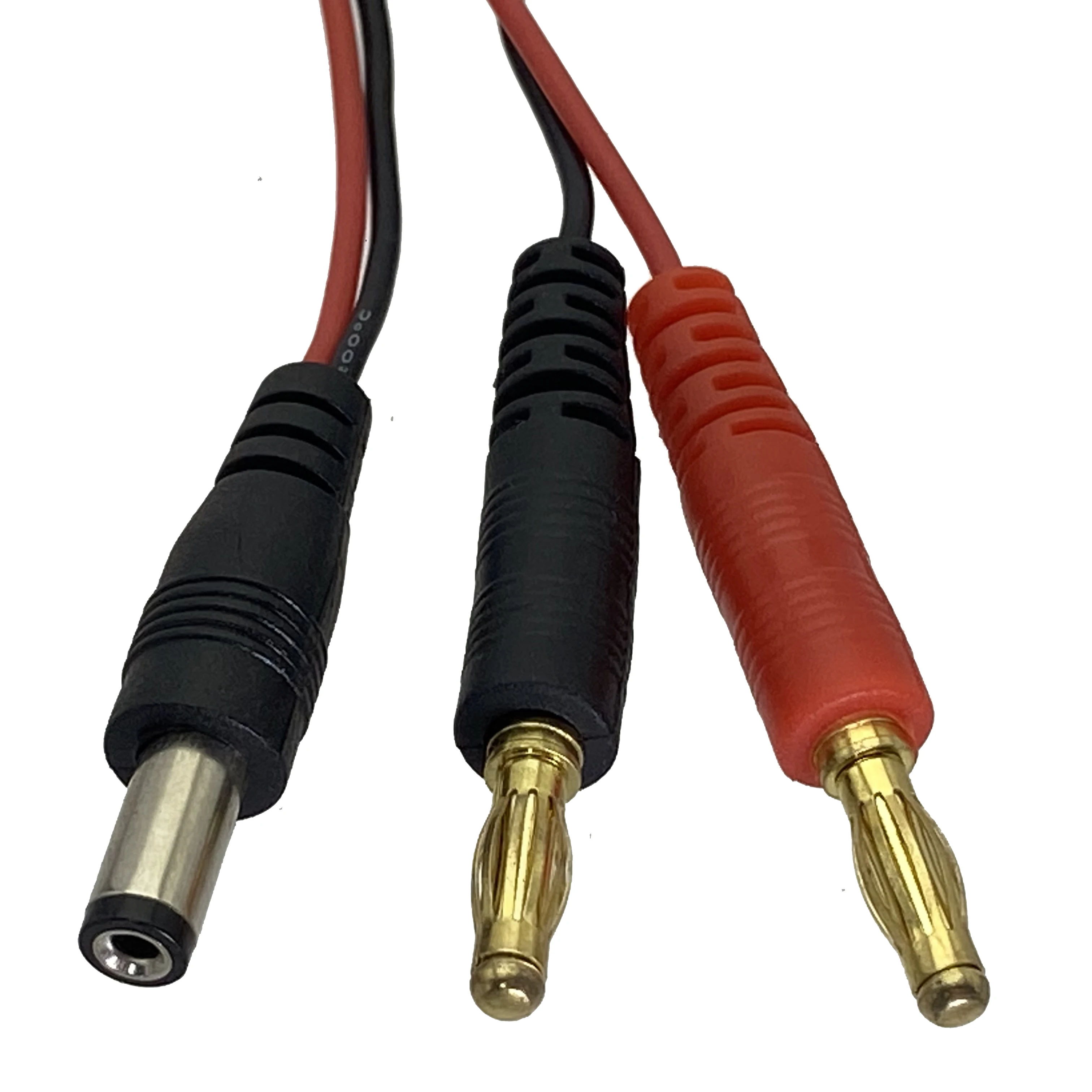 Cable de carga DC Power 5,5x2,1mm macho 4mm enchufe Banana 22AWG Cable 60CM para batería Lipo Drone modelo de avión - imagen 2