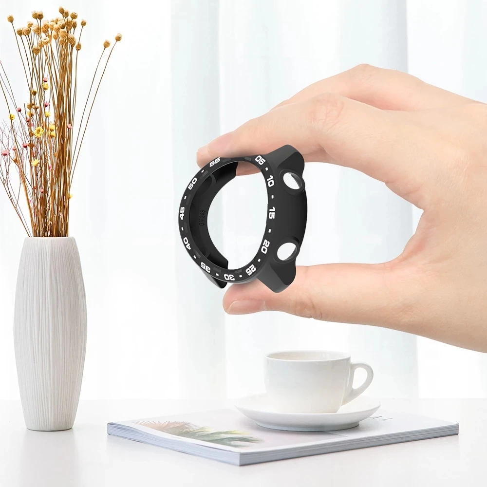 SIKAI-funda para Garmin Forerunner 245/245M, carcasa de TPU, Correa protectora, pulsera para reloj inteligente Garmin - imagen 3