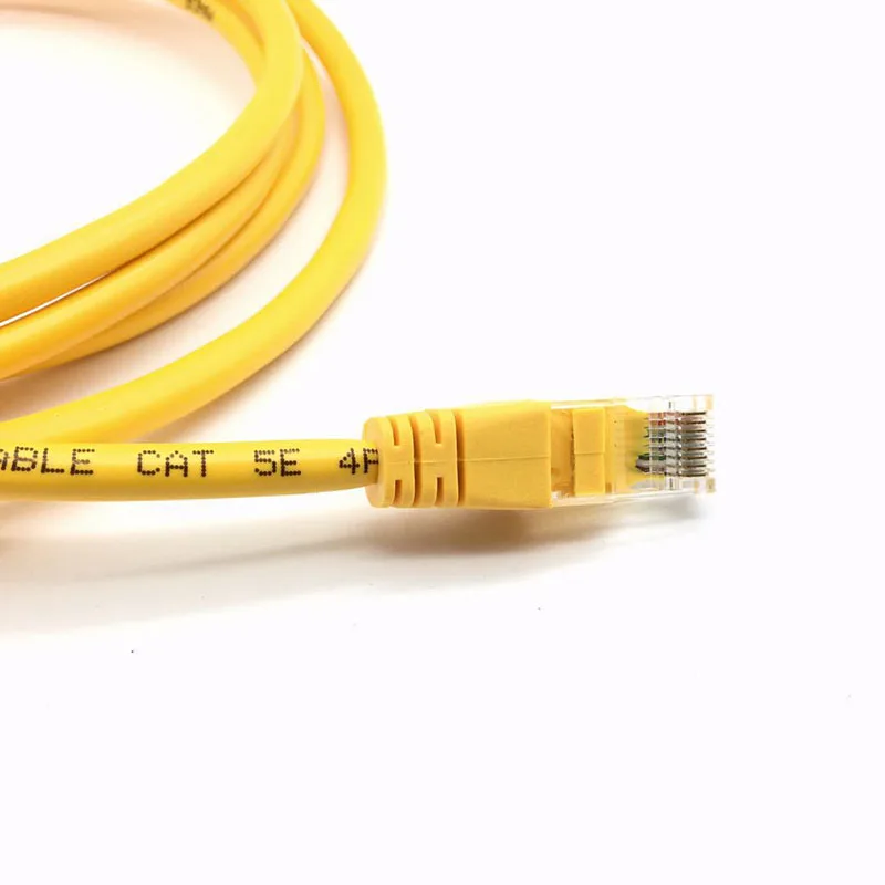 Cable de extensión de red amarillo RJ45 UTP cat5e 1M 2M 3M 5M 10M 15M 20M 8p8c cable de conexión Ethernet cable de cobre - imagen 2