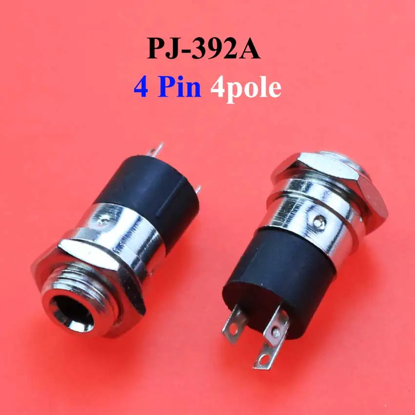 PJ 392A 4pin 4pole