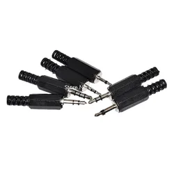 Cable Jack 3,5mm Macho Estéreo de Audio Negro