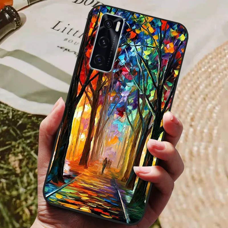Para Vivo V20 SE funda de silicona Lobo funda de teléfono suave para Vivo V20 SE V2022 V2023 funda Vivo V20SE V 20 SE funda negra de TPU - imagen 5