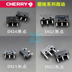 Microinterruptor CHERRY microbotón universal antirrebote negro gris