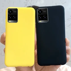 Funda Silicona Vivo Y33s – Protección Antigolpes Color Caramelo
